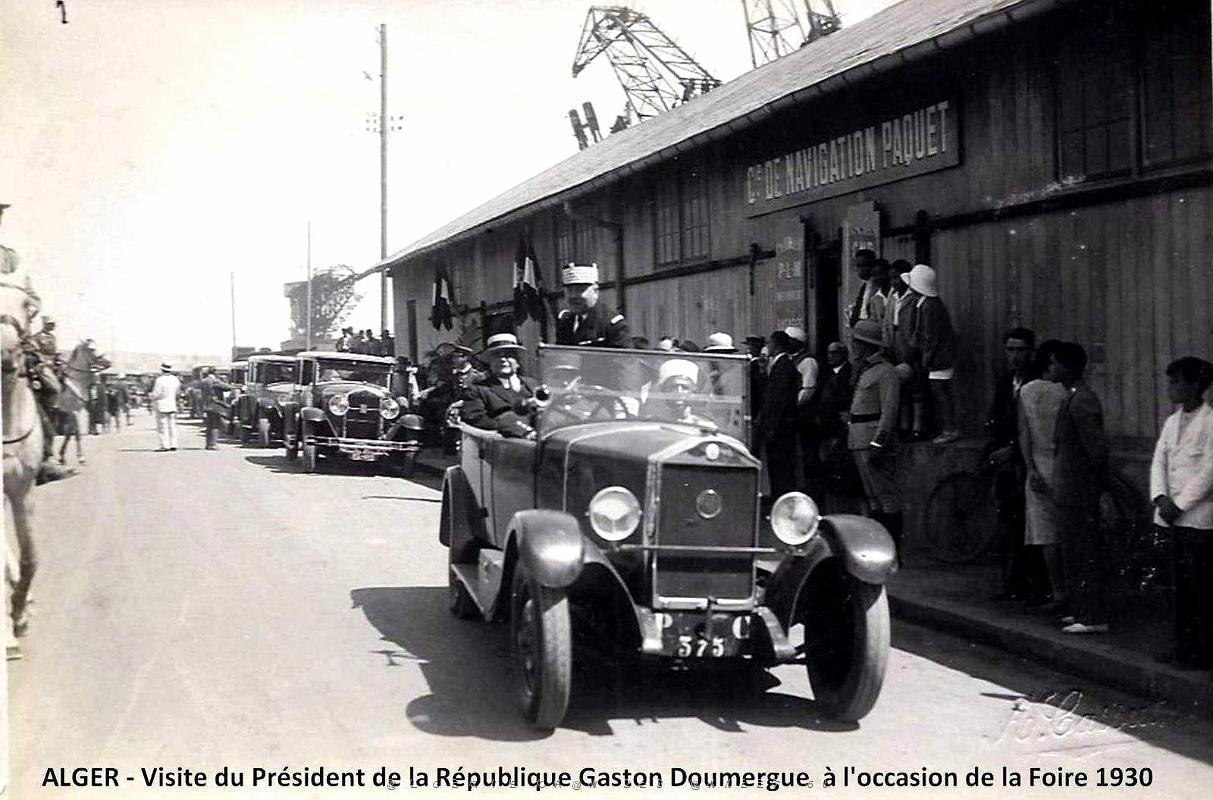 1100-Alger - Visite de Gaston Doumergue en 1930- Pas sur.jpg